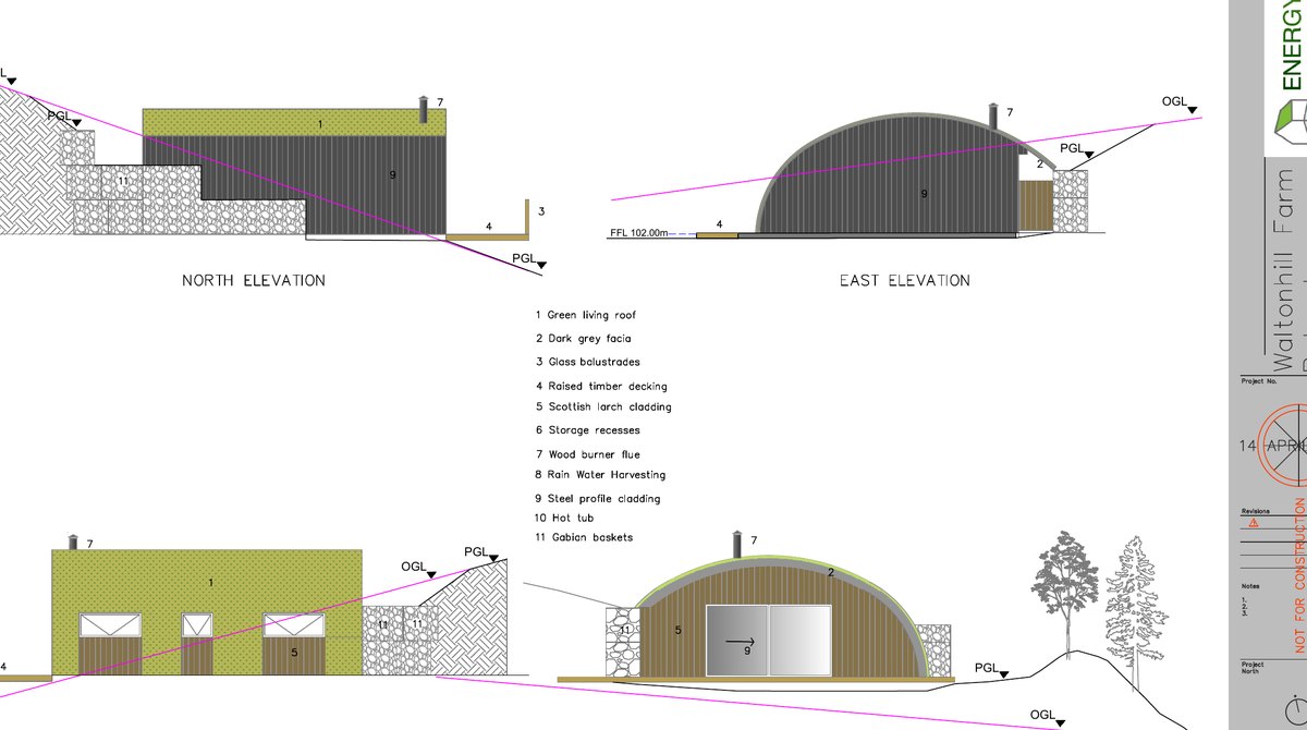 Submitted elevations for Lodge 2
